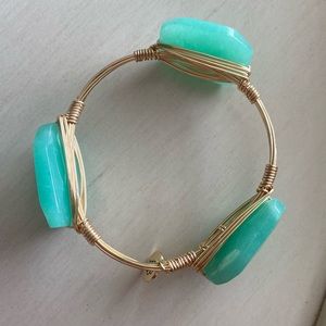 🆕🌿NWT BOURBON & BOWTIES bracelet- turquoise